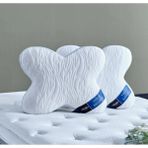 Doqu Home Visco Kelebek Yastık 53x42 Beyaz - 42 x 52 cm