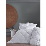 DOQU HOME White Line Çift Kişilik Kingsize Microfiber Yorgan