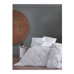 Doqu Home White Line Tek Kişilik Kingsize Microfiber Yorgan