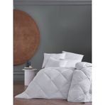 Doqu Home White Line Tek Kişilik Microfiber Yorgan