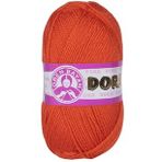 Dora 031 Turuncu 100 gr Dora El Örgü İpi Yünü