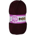 Dora 035 Bordo 100 gr Dora El Örgü İpi Yünü