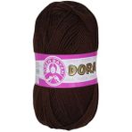 Dora 100 gr 083 Kahverengi El Örgü İpi Yünü