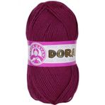 Dora 103 Mürdüm 100 gr El Örgü İpi Yünü