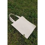 Dora Bez Çanta Dora Kadın Bez Çanta Baskısız Düz Ham Bez 35X40 cm Basic Koleksiyonu ile Şık Tasarım - Bej - 35 x 40 cm