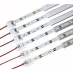 Dora Led Alüminyum Kasa Lı 5730 Ledli Çubuk LED Bar Yeşil-Opak-1 Amper PLASTIK-50CM