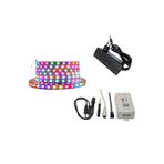 DORA LED Ws2812b Argb Pixel Şerit Led 5volt 5m Ses Ve Müzik Duyarli Bluetooth Kontrollü Sp107e Adaptör