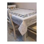 Dora Pano Elyaf Tabanlı Pvc Muşamba - Desenli Silinebilir 115 X 140 Hazır Masa Örtüsü