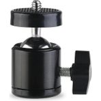 Dora Shopping 360° Döner Mafsallı Vida Adaptörü, 1/4" Bağlantı Uyumlu Tripod Monopod Aksesuarı, Kamera, Akıllı Tel - Standart