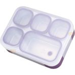 Dora Shopping Bento 1000ML Lunchbox Katlı 5 Bölmeli Sefer Tası Yemek Kutusu () - Standart