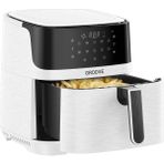 Dora Shopping Groove Xxl 7l 1800W Wifi Airfryer Fryer Yağsız Sıcak Hava Fritözü