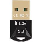 Dora Shopping Inca IBT-503T Mını USB Dongle Bluetooth 5.3 Adaptör,gelişmiş Bluetooth Edr,veri Aktarım 3 Mbps,ileti - Standart