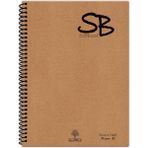 Dora Shopping Sb A5 140 Sf. Defter Kraft Kapak Spiralli Hafif Kağıt Kareli 70 Yp. - Standart