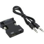 Dora Shopping Ses Destekli HDMI VGA Monitör Çevirici Dönüştürücü Adaptör - Standart