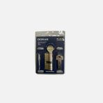 Doras 68 mm Saten Bilyalı Mandallı Çift Tuzak Topuzlu Pirinç Barel