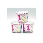 dorashopping 1 Yaş Pembe Cupcake (pasta Süsleme) Kabı (25 Adet)