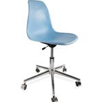 Dorcia Home Mavi Ofis Sandalyesi