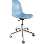 Dorcia Home Mavi Ofis Sandalyesi