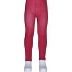 Dore Bileği Dantelli Cotton Çocuk Tayt - 4 - 6 Yaş - Bordo