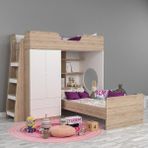 Dore Dolaplı Dikey Ranza Mdf - Beyaz - 100 x 100 cm