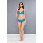 Doreanse 12436 Dantel Zümrüt Kadın Sütyen Slip Külot Seti