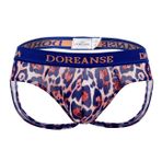 Doreanse 1270-PRN Jaguar Leopar Pembe Erkek Tanga