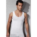 DOREANSE 2011 ERKEK MODAL GENİŞ BİSİKLET YAKA BEYAZ ATLET - 2XL