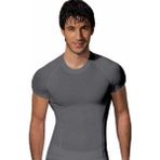 Doreanse 2535 Vücudu Saran Beyaz Erkek T-shirt
