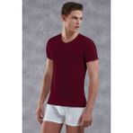 Doreanse 2855 Essentials Bordo Erkek T-shirt