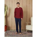 Doreanse 4794 Bordo Erkek Pijama Takım
