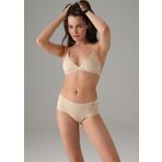 Doreanse 6163 Siyah Lazer Kesim Dikişsiz Invisible Kadın Slip Külot