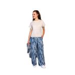 Doreanse C6T0N04Y42 Bej Mavi Kadın Pijama Takım