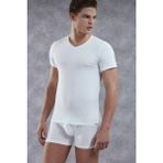Doreanse Erkek Body T-Shırt - 01-Beyaz