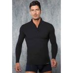 Doreanse Erkek Çift Etkili Ekstra Viloft Termal Içlik Sweatshirt - Siyah