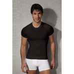 Doreanse Erkek T-Shirt Günlük Kullanım İçin %90 Modal %10 Lycra Kısa Kol - XL - Siyah
