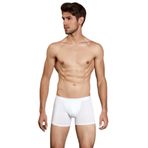 Doreanse Erkek Torbalı Pamuk Beyaz Boxer 1500-Ch