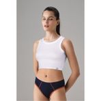 Doreanse Kadın Kaşkorse Pamuklu Crop Atlet - XL - Siyah