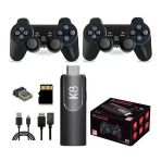 Doreka K8 Gamestıck Tasinabilir Mini Oyun Konsolu 64G 4K Hd Retro Oyun Konsolu