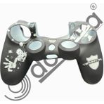 Doreka Ps4 Dualshock Joystick Koruyucu Silikon Kılıf - Siyah - Beyaz
