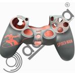 Doreka Ps4 Dualshock Joystick Koruyucu Silikon Kılıf Spider-Man Desenli - Siyah - Kırmızı