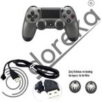 Doreka Ps4 Dualshock V2 Titreşimli Kol ve 2 Adet Analog Koruyucu - Füme