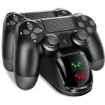Doreka Ps4 Kol Dualshock 4 LED Göstergeli Şarj Istasyonu Stand TP4-889 - Siyah