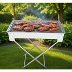 Dorello Ayaklı Mangal – Dayanıklı ve Pratik Barbekü Keyfi - Gri