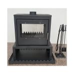 Dorello Camlı Soba Model Twin Ultra Çift Camlı Kuzine