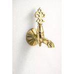 Dorello Osmanlı Motifli Gold Musluk Antik Kaplama, Dekoratif Bahçe & Lavabo Musluğu, Vintage Osmanlı Tarzı Musluk