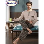 Doremi 002-000266 Açık Kahverengi Brave Bryan Erkek Pijama Takımı