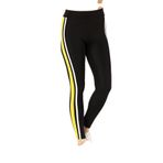 DoReMi Active Sportive Çift Çizgili Tayt-876 SİYAH S