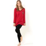 DoReMi Apple Pie Bayan Pijama Takımı BORDO XL-XXL