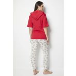 DoReMi Bayan Pijama Takımı BORDO M-L