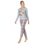 DoReMi Bayan Pijama Takımı GRİ SÜ